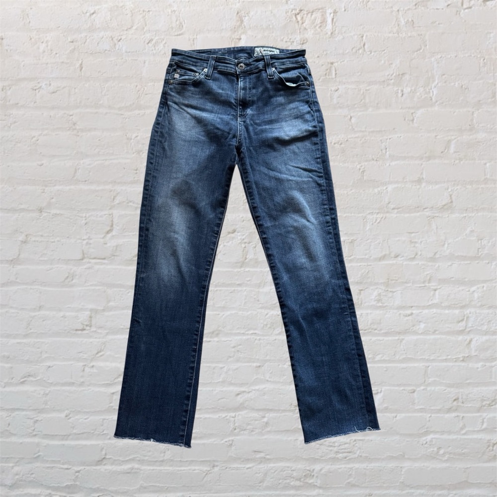 Like 🆕 AG Adriano Goldschmied Mari High Rise 91% cotton Straight cropped jeans